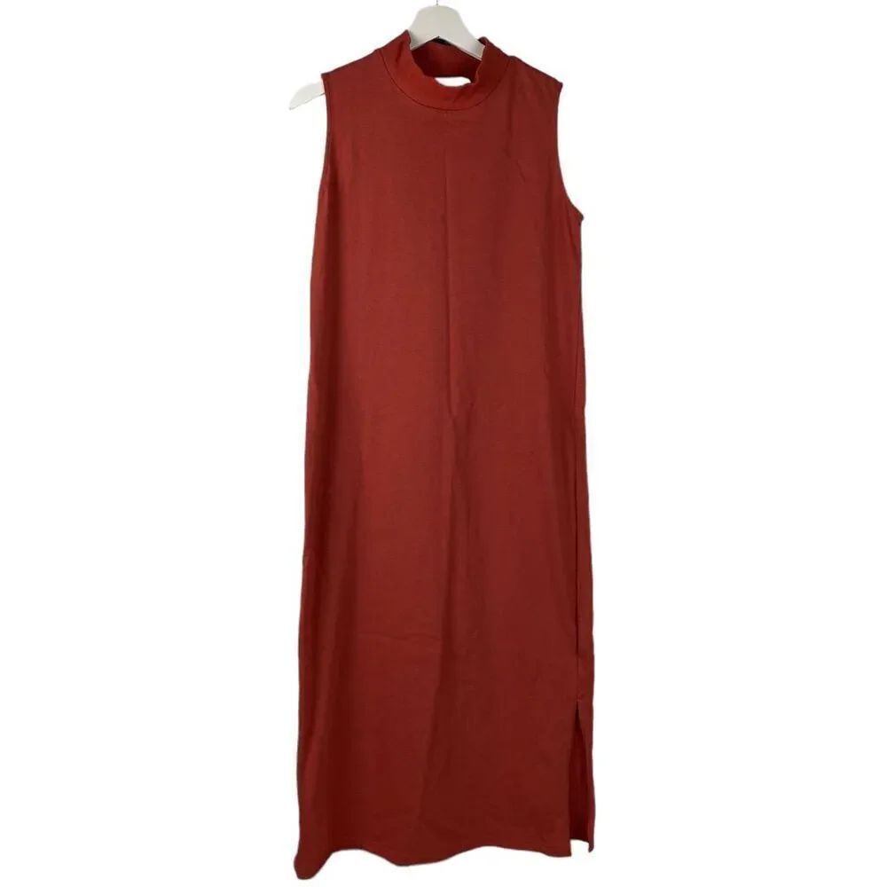 Callahan Beck Sleeveless Mock Neck Dress size Small